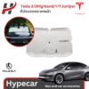 ที่บังแดดกระจกหน้ารถHaloblk-Tesla 3/3Highland/Y/Yjuniper