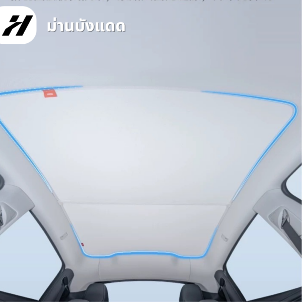 ม่านบังแดด Haloblk-Tesla 3Highland/YJuniper