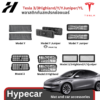 พลาสติกกันสกปรกช่องแอร์ใต้ที่นั่ง(2ชิ้น)-Tesla3/3Highland/Y/YJuniper/YL