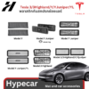 พลาสติกกันสกปรกช่องแอร์ใต้ที่นั่ง(2ชิ้น)-Tesla3/3Highland/Y/YJuniper/YL