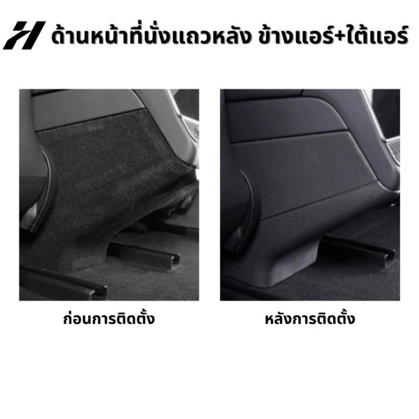 พลาสติกกันรอยภายในรถ-Tesla model 3Highland