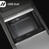2 USB hub พร้อมสายชาร์จ Tparts-Tesla3Highland/YJuniper/YL
