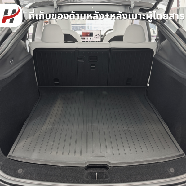 23 พรมรถยนต์ Mat TPE-Tesla New Model Y Juniper 2025-ปัจจุบัน