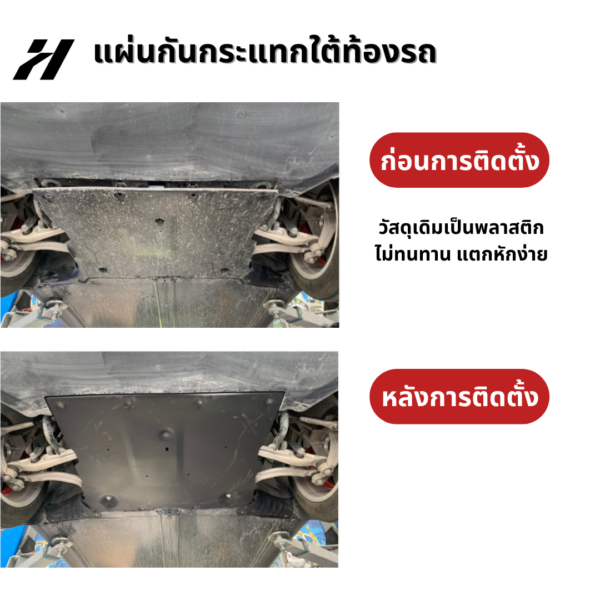กันกระแทกใต้ท้องรถ-Tesla3Highland/Y/YJuniper/YL