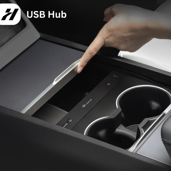 6 USB hub พร้อมสายชาร์จ Tparts-Tesla3Highland/YJuniper/YL
