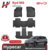 พรมรถยนต์ 3D Mat- BYD M6 (6/7ที่นั่ง)2024-ปัจจุบัน