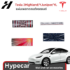 1 แผ่นเพลทตกแต่งรถยนต์-Tesla3/3Highland/Y/YJuniper/YL
