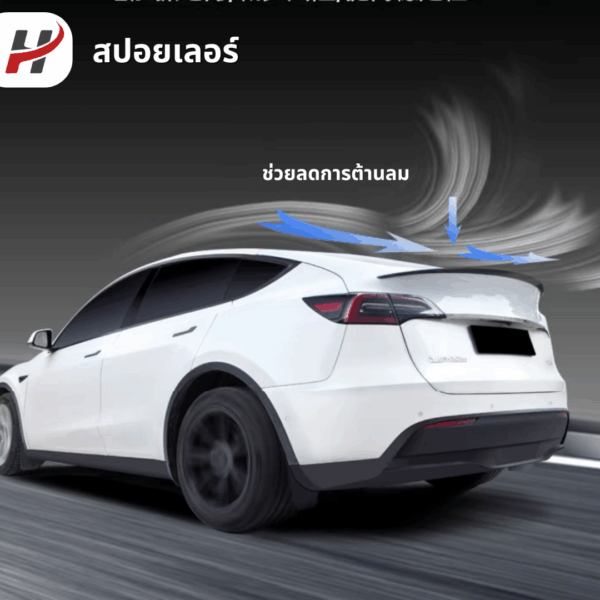 สปอยเลอร์ คาร์บอนแท้-Tesla3Highland/YJuniper