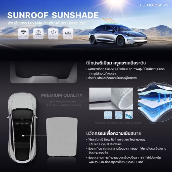 IMG_3184 ม่านหลังคา luxesla-Tesla3/3Highland/Y/YJuniper