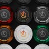 Halodisc cap/Installation kit สำหรับฝาครอบล้อ Haloblk
